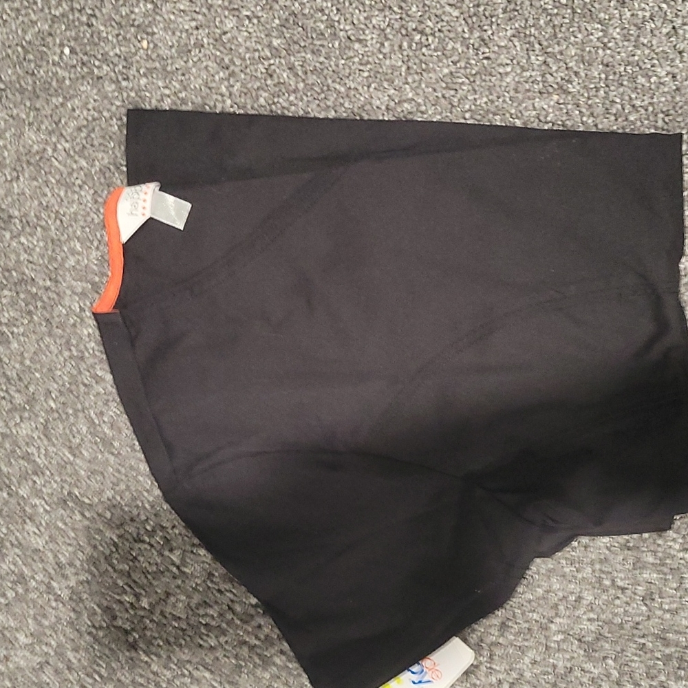 Black scrub top